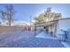 Wide open back yard with covered patio at 10917 W Apache St, Avondale, AZ 85323