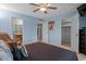 Bedroom view highlighting its en-suite bathroom, walk-in closet, and cozy interior at 11444 S 51St St, Phoenix, AZ 85044