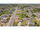 Aerial view of a single-Gathering home in a neighborhood setting, showcasing its lot and nearby properties at 15202 N 71St Dr, Peoria, AZ 85381