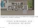 Detailed floor plan showcasing the layout of the home, including bedrooms, living spaces, and pool area at 17205 W Northern Ave, Waddell, AZ 85355