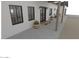 Charming front porch with welcoming planters and rocking chairs at 17205 W Northern Ave, Waddell, AZ 85355