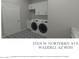 Laundry area includes modern washer and dryer with overhead cabinets at 17205 W Northern Ave, Waddell, AZ 85355