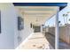 The backyard features a long covered patio perfect for outdoor entertaining at 1868 E La Donna Dr, Tempe, AZ 85283