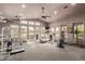 Bright fitness center offers modern equipment and large windows overlooking the community at 20801 N 90Th Pl # 169, Scottsdale, AZ 85255