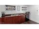 Features include mini fridge, sink and counter space plus shelving and coffee maker for the perfect kitchenette at 20801 N 90Th Pl # 169, Scottsdale, AZ 85255