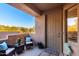 Inviting patio space with outdoor seating, ideal for relaxing and enjoying fresh air at 20801 N 90Th Pl # 169, Scottsdale, AZ 85255