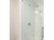 Modern shower with sleek fixtures and bright white tiling at 20801 N 90Th Pl # 169, Scottsdale, AZ 85255