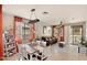 Open-concept living and dining area with modern furnishings and ample natural light at 2118 W Hunter Ct # 136, Phoenix, AZ 85085