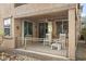 This covered patio has comfortable seating and offers a relaxing outdoor living space at 2118 W Hunter Ct # 136, Phoenix, AZ 85085
