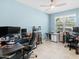 Office space with multiple desks, perfect for a productive work environment or creative projects at 21407 W Hubbell St, Buckeye, AZ 85396