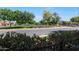 Street view showcasing lush green space, community landscaping, and desert mountain backdrop at 2181 E 27Th Ave, Apache Junction, AZ 85119