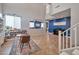 View of the staircase from a spacious living room at 2210 W Goldmine Mountain Dr, Queen Creek, AZ 85144