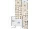 Detailed floor plan showcasing the layout of this home, including four bedrooms and a three-car garage at 4344 E Brook Lynn Pl, San Tan Valley, AZ 85140