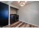 Laundry area with stainless steel washer and dryer at 510 E Fremont Dr, Tempe, AZ 85282