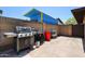 Outdoor patio space features a grill, perfect for summer BBQs at 510 E Fremont Dr, Tempe, AZ 85282