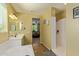 This bathroom features double sinks, a soaking tub, and a separate shower at 5218 W Lydia Ln, Laveen, AZ 85339