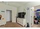 A comfortable bedroom has carpet floors, neutral walls, and plenty of space at 5218 W Lydia Ln, Laveen, AZ 85339