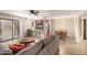 Cozy living space with dining area, kitchen, and patio access for entertaining at 9340 N 92Nd St # 120, Scottsdale, AZ 85258