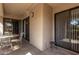This patio offers a quiet and personal space at 9340 N 92Nd St # 120, Scottsdale, AZ 85258