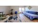 Spacious workout room with exercise equipment and natural light at 1425 E Desert Cove Ave # 35, Phoenix, AZ 85020