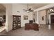 Comfortable office space with built in at 16304 E Crystal Ridge Dr, Fountain Hills, AZ 85268