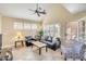 Cozy living room with comfortable seating, natural light, and a relaxing ambiance at 1633 E Lakeside Dr # 139, Gilbert, AZ 85234
