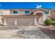 Inviting two-story home with a convenient three-car garage and well-maintained landscaping at 2018 E Avenida Del Sol --, Phoenix, AZ 85024