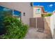 Charming side yard with lush greenery, a private gate, and easy access to the main property at 2018 E Avenida Del Sol --, Phoenix, AZ 85024