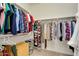 Walk-in closet with ample hanging space and shelving for organized storage solutions at 3566 S Colorado St, Chandler, AZ 85286