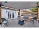 Inviting patio area with shade covering and comfortable seating, perfect for entertaining at 5228 W Aster Dr, Glendale, AZ 85304