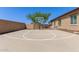 Private basketball court in backyard with hoop, providing recreational opportunities for sports enthusiasts at 6125 E Hodges St, Cave Creek, AZ 85331
