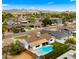 Charming neighborhood featuring a sparkling pool and mountain views in a desirable location at 8631 E Jackrabbit Rd, Scottsdale, AZ 85250