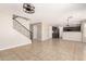Open concept living area and kitchen offer lots of square footage at 906 S 242Nd Dr, Buckeye, AZ 85326