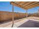 Covered patio provides shade and an entertaining space at 1247 W Boxelder Cir, Chandler, AZ 85224