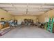 Spacious two car garage with ample room for storage and a large work area at 1438 E Mesquite St, Gilbert, AZ 85296