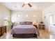 Tranquil main bedroom with ample natural light and views of the backyard at 1438 E Mesquite St, Gilbert, AZ 85296