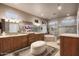 Spacious bathroom features double sinks, a soaking tub, and a separate glass enclosed shower at 15109 W Waterford Dr, Surprise, AZ 85374