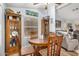 Cozy dining area with hardwood floors and natural lighting at 215 N Power Rd # 340, Mesa, AZ 85205