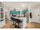 Bright kitchen with stainless steel appliances, custom cabinets, and a breakfast bar for casual dining at 215 N Power Rd # 340, Mesa, AZ 85205