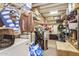 A large storage area with shelves, storage containers, and other equipment at 215 N Power Rd # 340, Mesa, AZ 85205