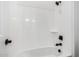 Clean bathroom featuring a white tub and shower combo with modern fixtures at 24152 N 172Nd Ave, Surprise, AZ 85387