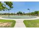 Outdoor basketball court with lights, offering residents a great recreational amenity at 29051 N Shannon Dr, San Tan Valley, AZ 85143
