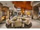 Inviting lobby with fireplace, comfortable seating, and stylish decor at 29624 N 128Th Ln, Peoria, AZ 85383