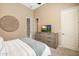 Comfortable bedroom featuring a plush bed, stylish dresser, and modern decor creating a relaxing and inviting space at 3816 E El Sendero Rd, Cave Creek, AZ 85331