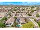 Wide aerial shot of a peaceful residential neighborhood featuring well-kept homes, lush trees, and easy access to amenities at 4061 W Tonopah Dr, Glendale, AZ 85308