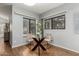 Cozy dining nook featuring natural light and views of the backyard at 4747 N 84Th Way, Scottsdale, AZ 85251