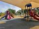 This vibrant playground offers covered play areas with slides and climbing features at 4747 N 84Th Way, Scottsdale, AZ 85251