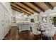 Gourmet kitchen with vaulted ceilings, a large island, and high-end appliances at 5740 N Casa Blanca Dr, Paradise Valley, AZ 85253