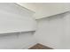 Spacious walk-in closet with built-in shelving at 6372 S Callaway Dr, Chandler, AZ 85249