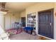 Cozy front porch area with stylish seating, offering a relaxing outdoor space at 8140 N 107Th Ave # 142, Peoria, AZ 85345